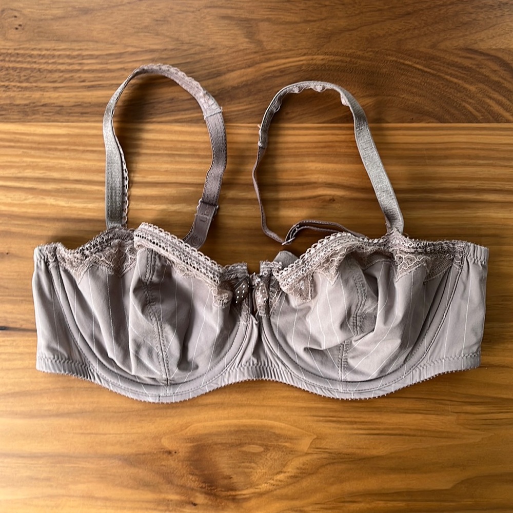 Chantelle Lace Demi Bra Nude 34DD(E)